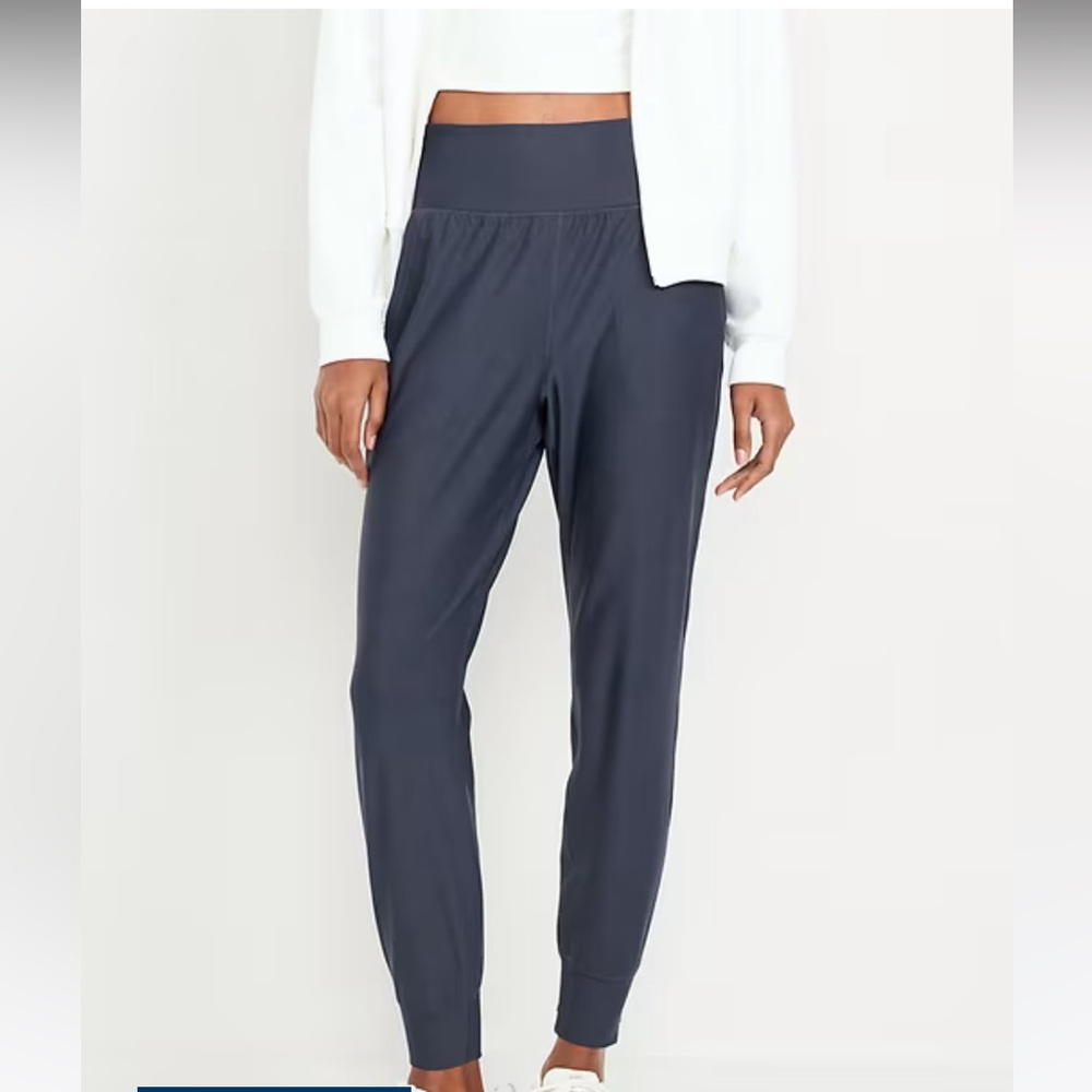NWT Old Navy High Rise Ankle Powersoft Jogger Dusk Navy Size XXL tall